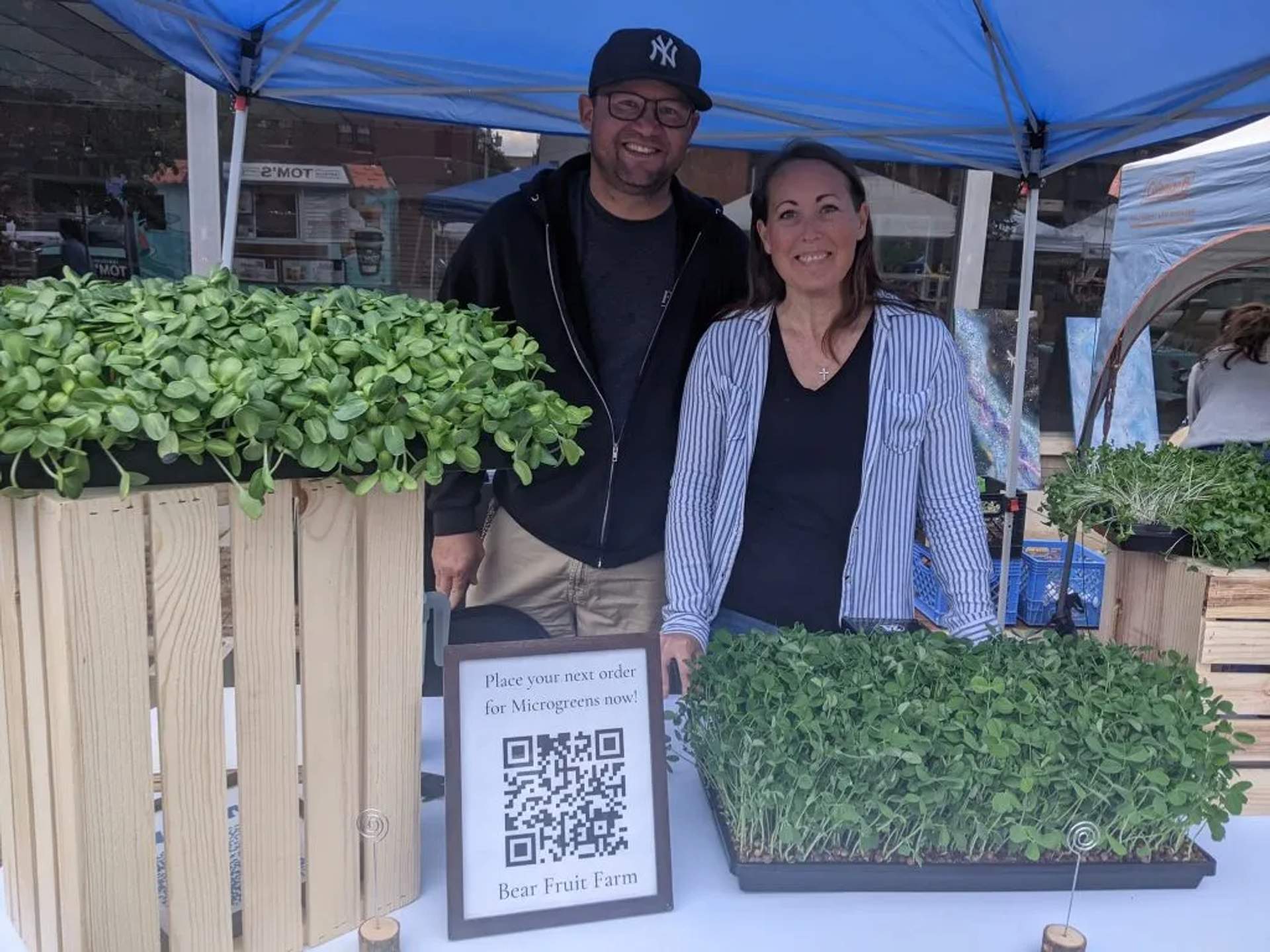Farmers’ market pre-order QR Code