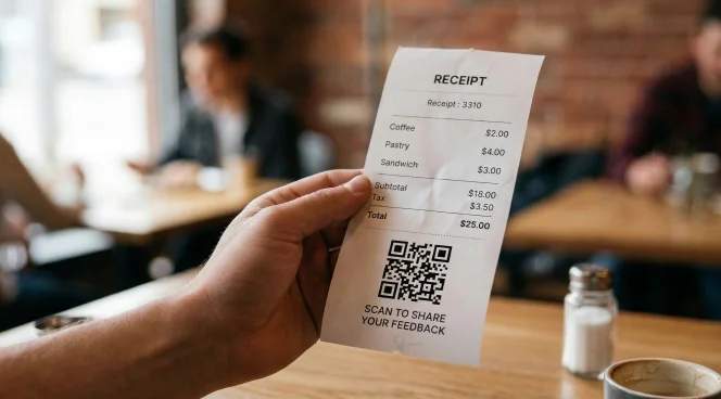 Receipts and order confirmations