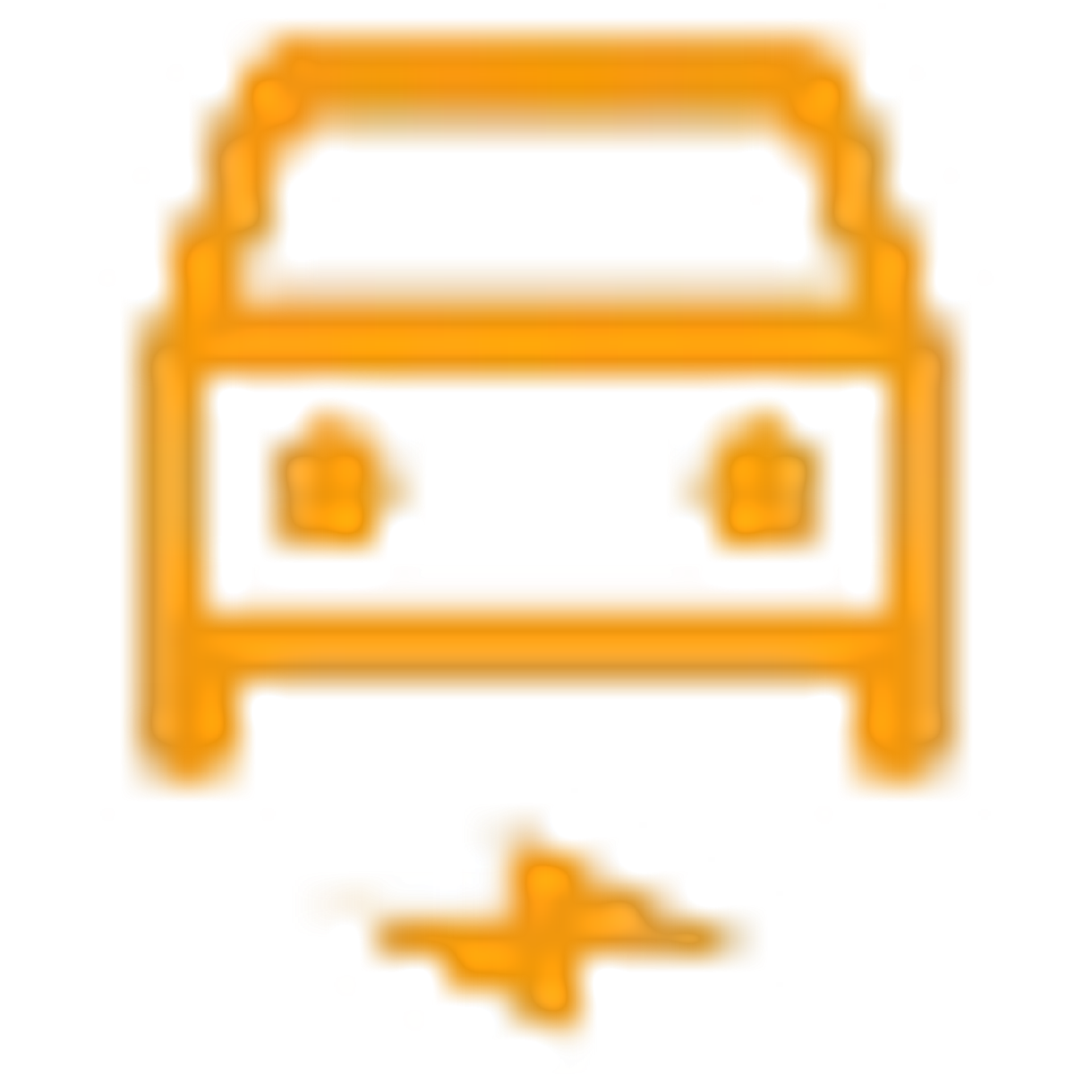 Electric car icon
