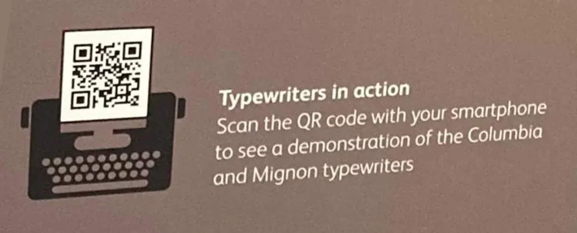museum qr code example