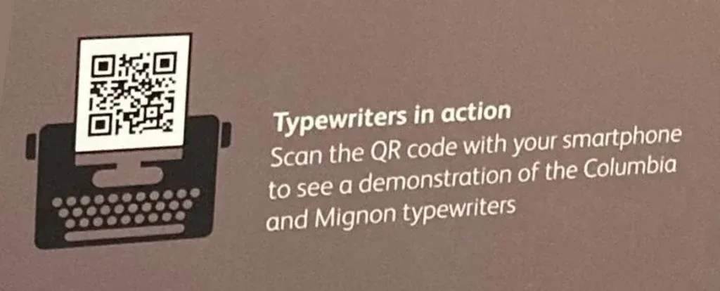museum qr code example