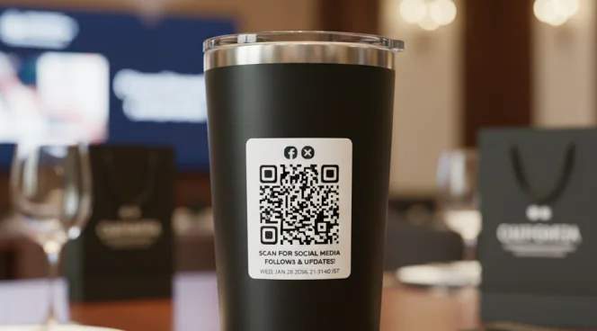 Materiais para eventos e artigos promocionais