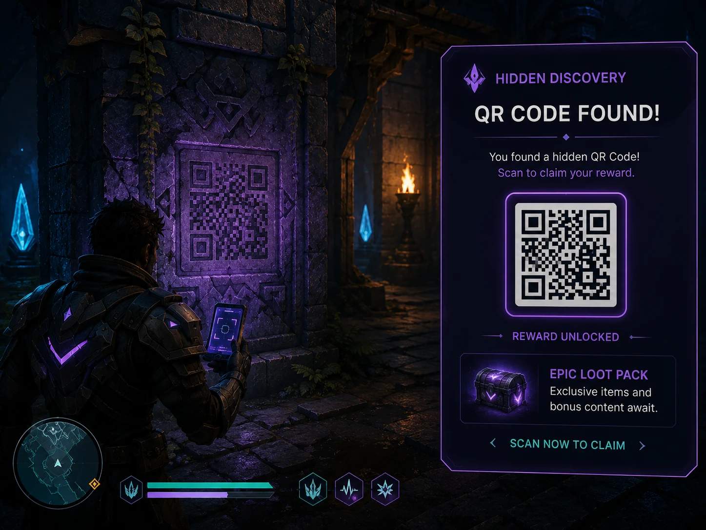 In-game as rewards and easter eggs