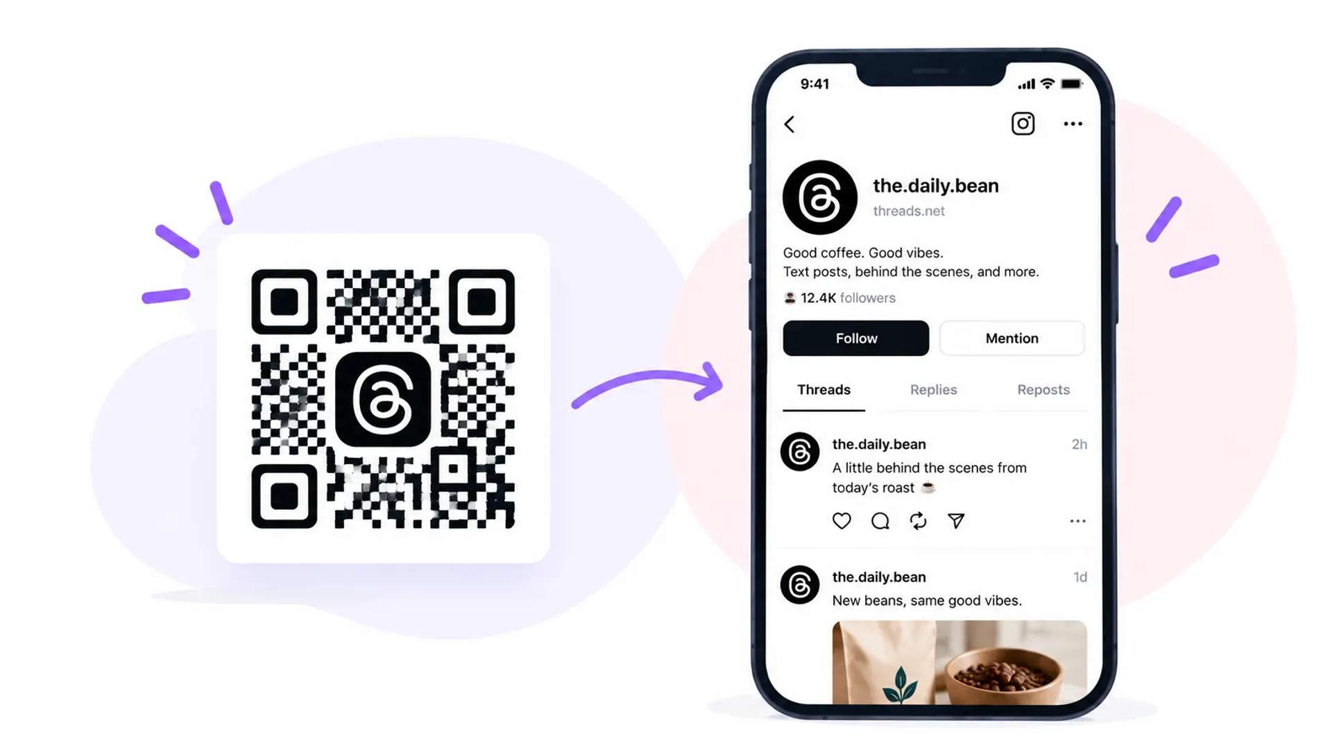 Che cos’è Threads QR Code
