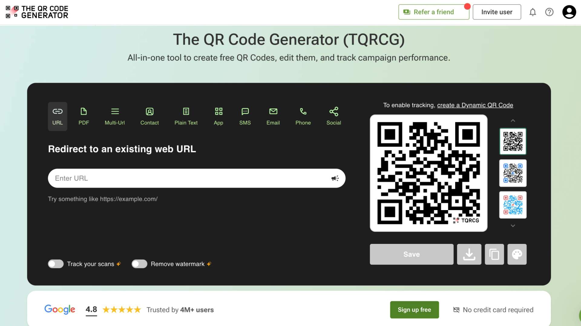 The QR Code Generator
