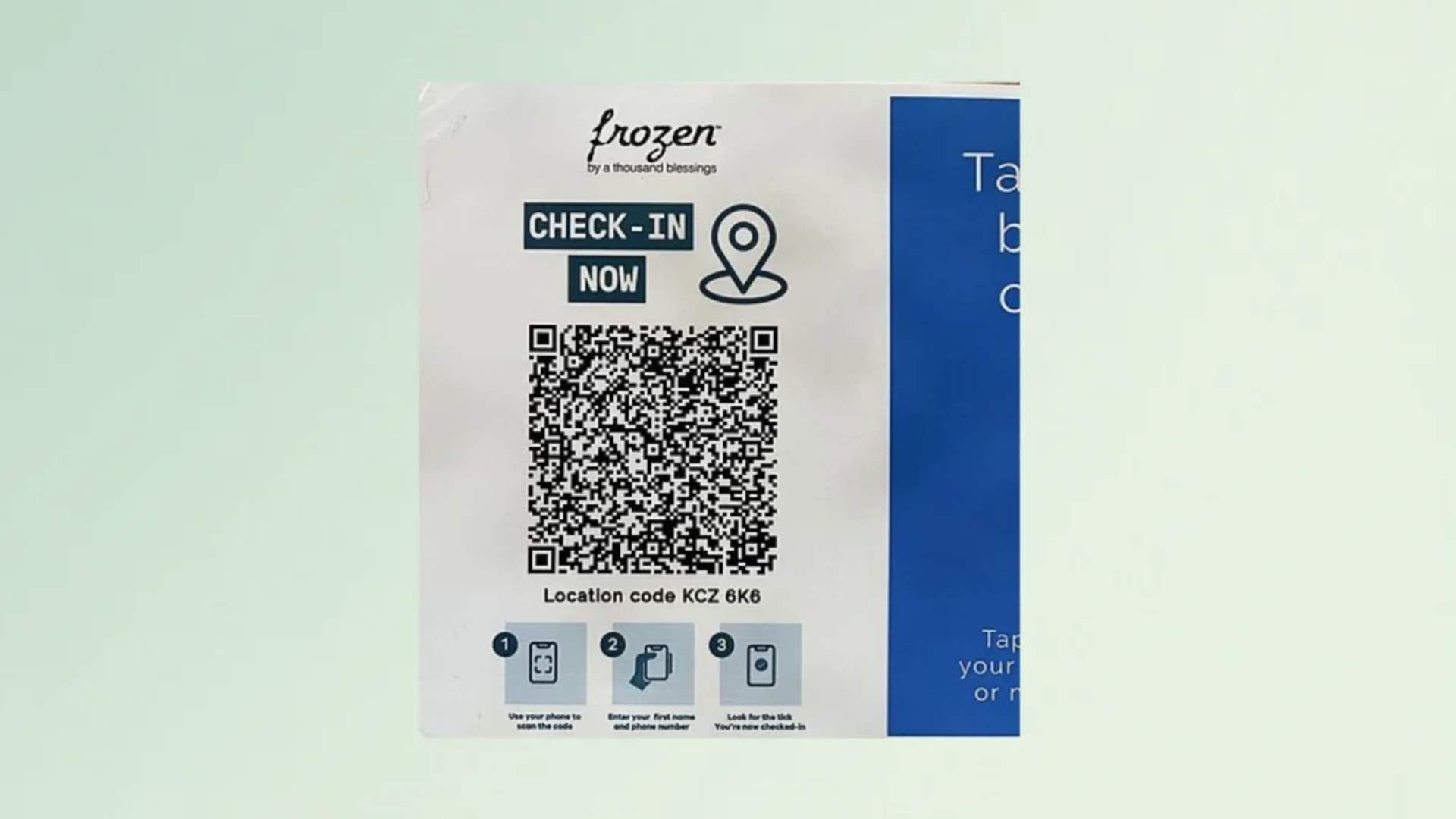 Share clear scanning instructions
