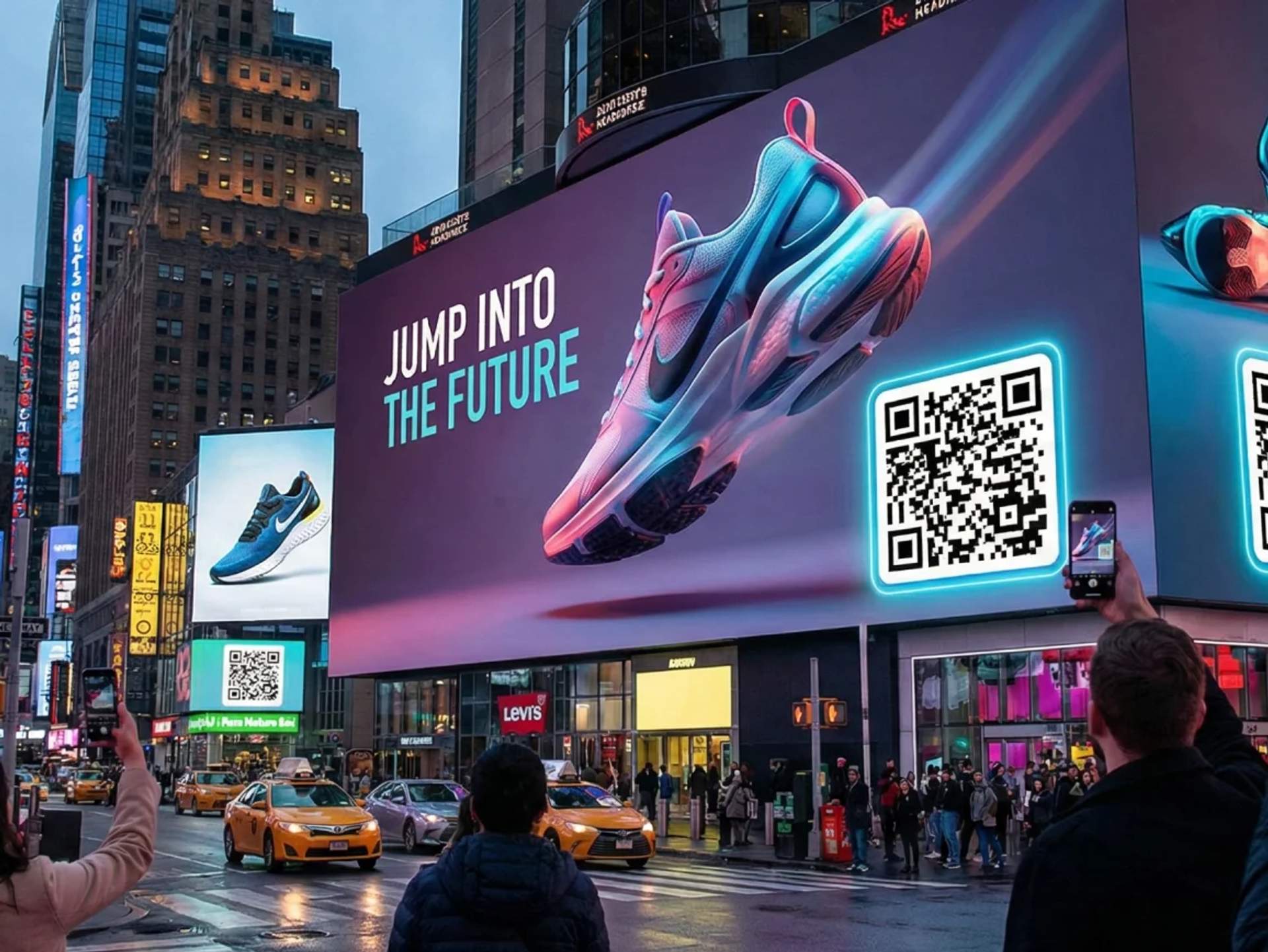 Wie funktioniert ein Digital-Signage- QR Code?