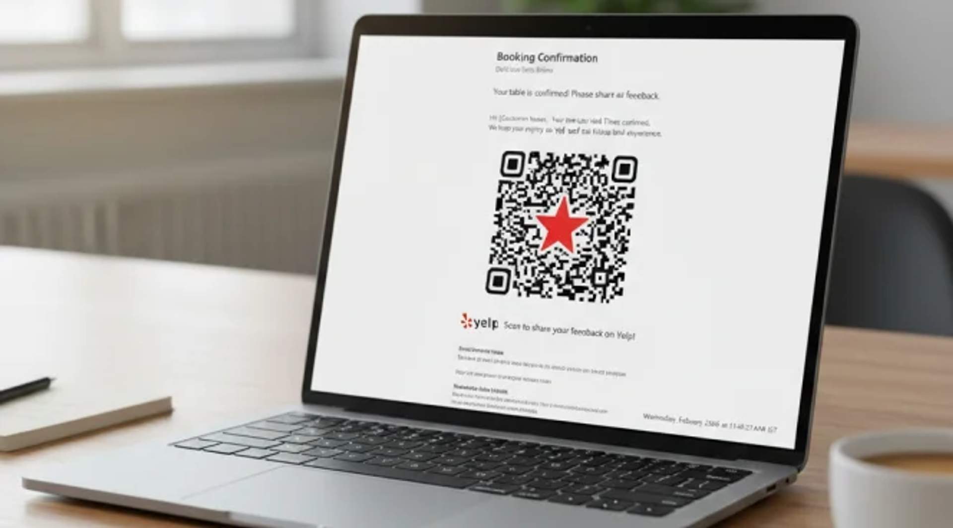 Conferme di completamento del servizio