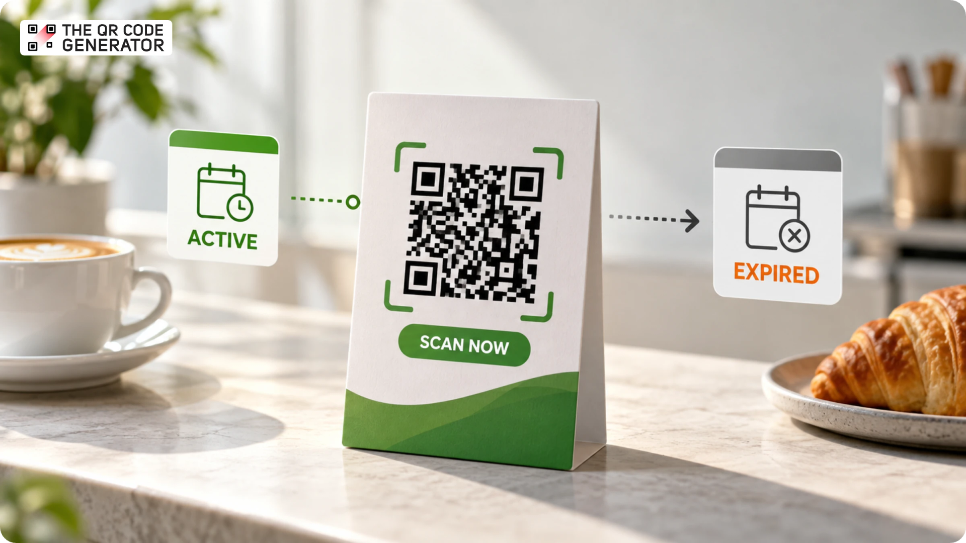 Как создать QR-код с ограниченным сроком действия ( QR Code ), который истечет в назначенный срок