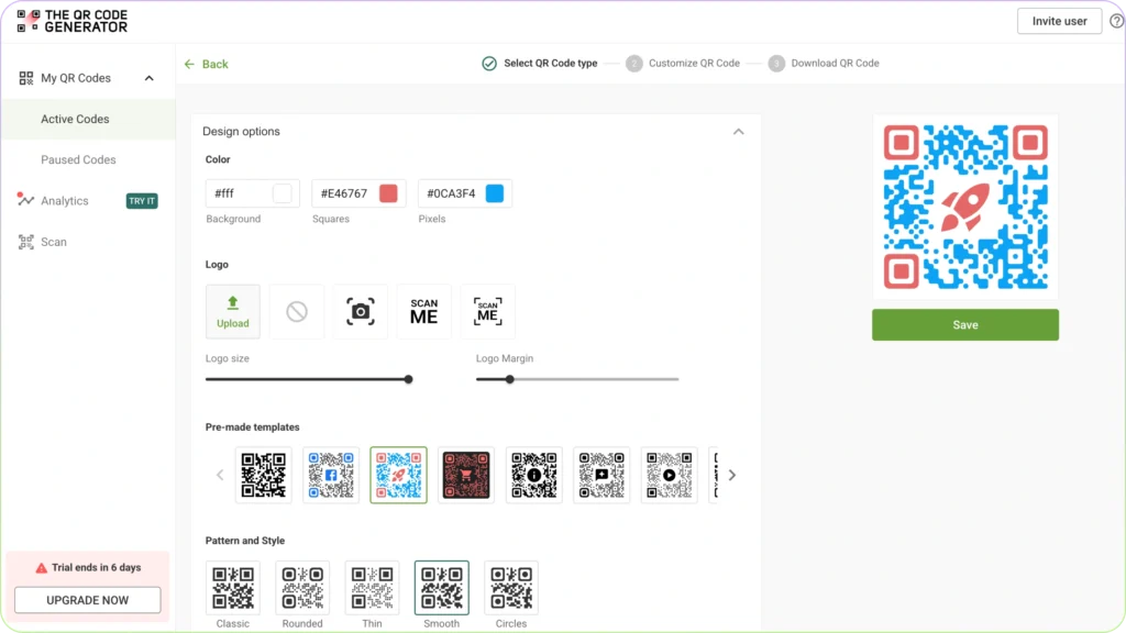 Customize your LinkedIn QR Code