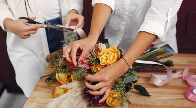 Floristerías y empresas de alquiler