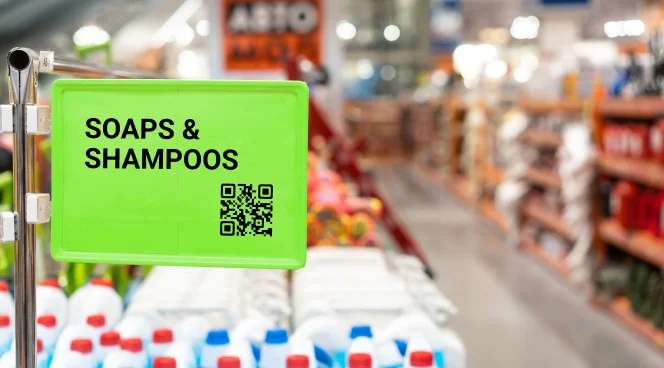 Shelf and aisle signage