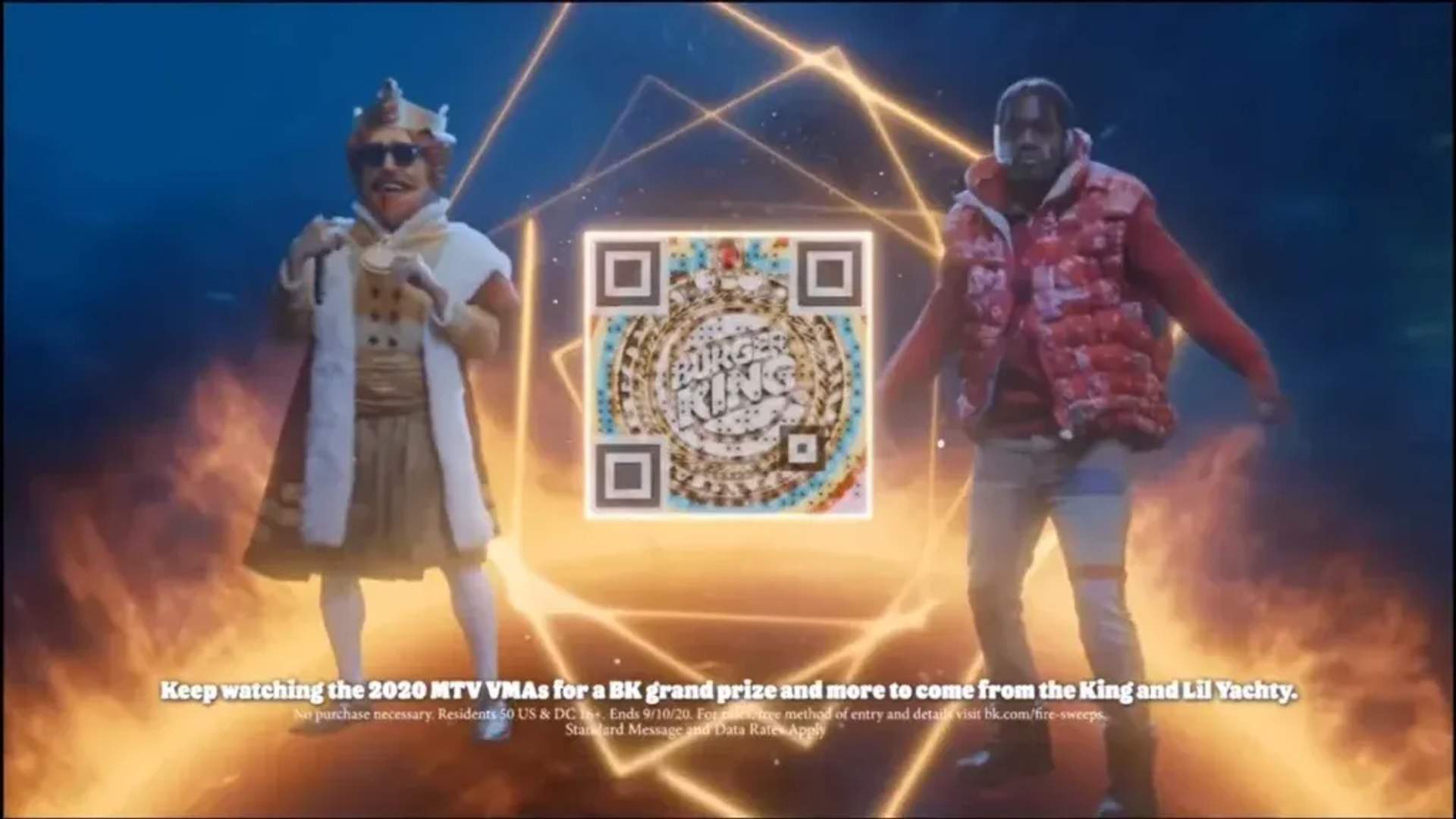 burger king ar qr code example