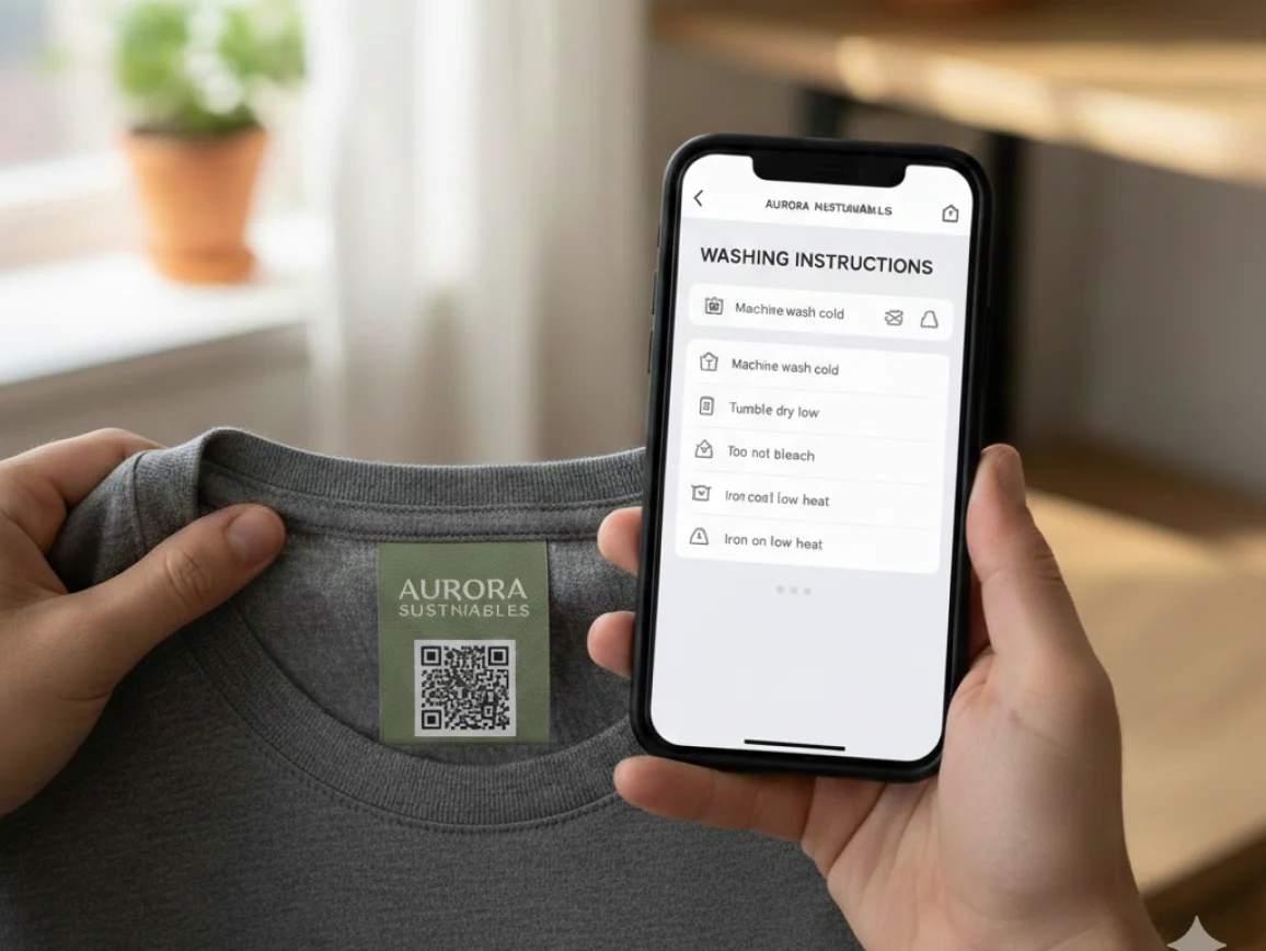 Come funzionano i codici QR ( QR Codes ) sui capi di abbigliamento