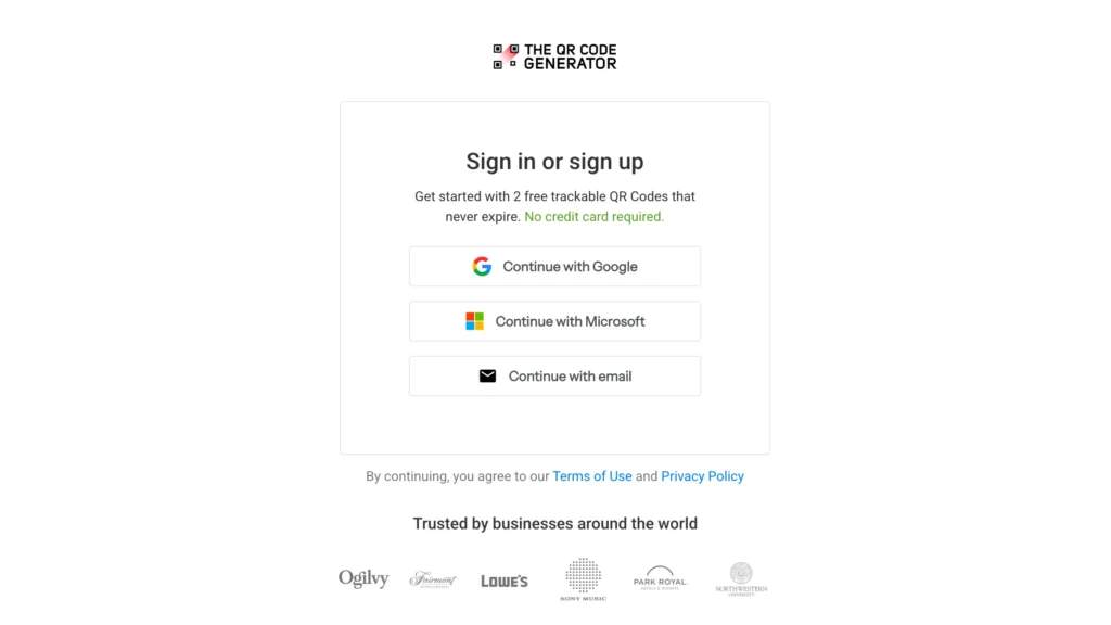 Sign up to TQRCG