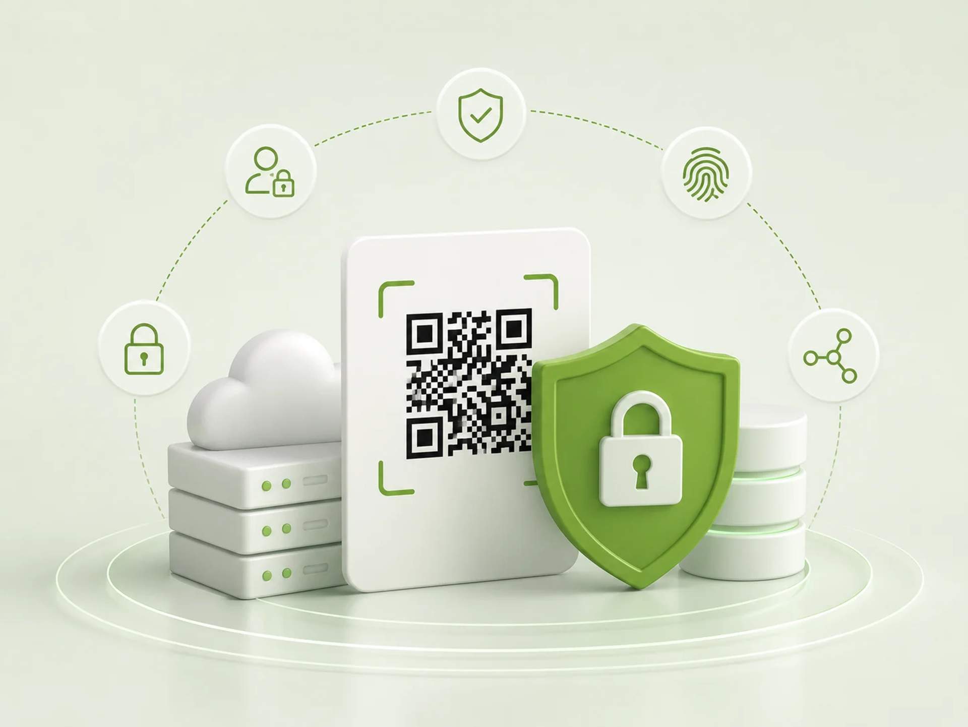 How does TQRCG keep your QR Code data secure
