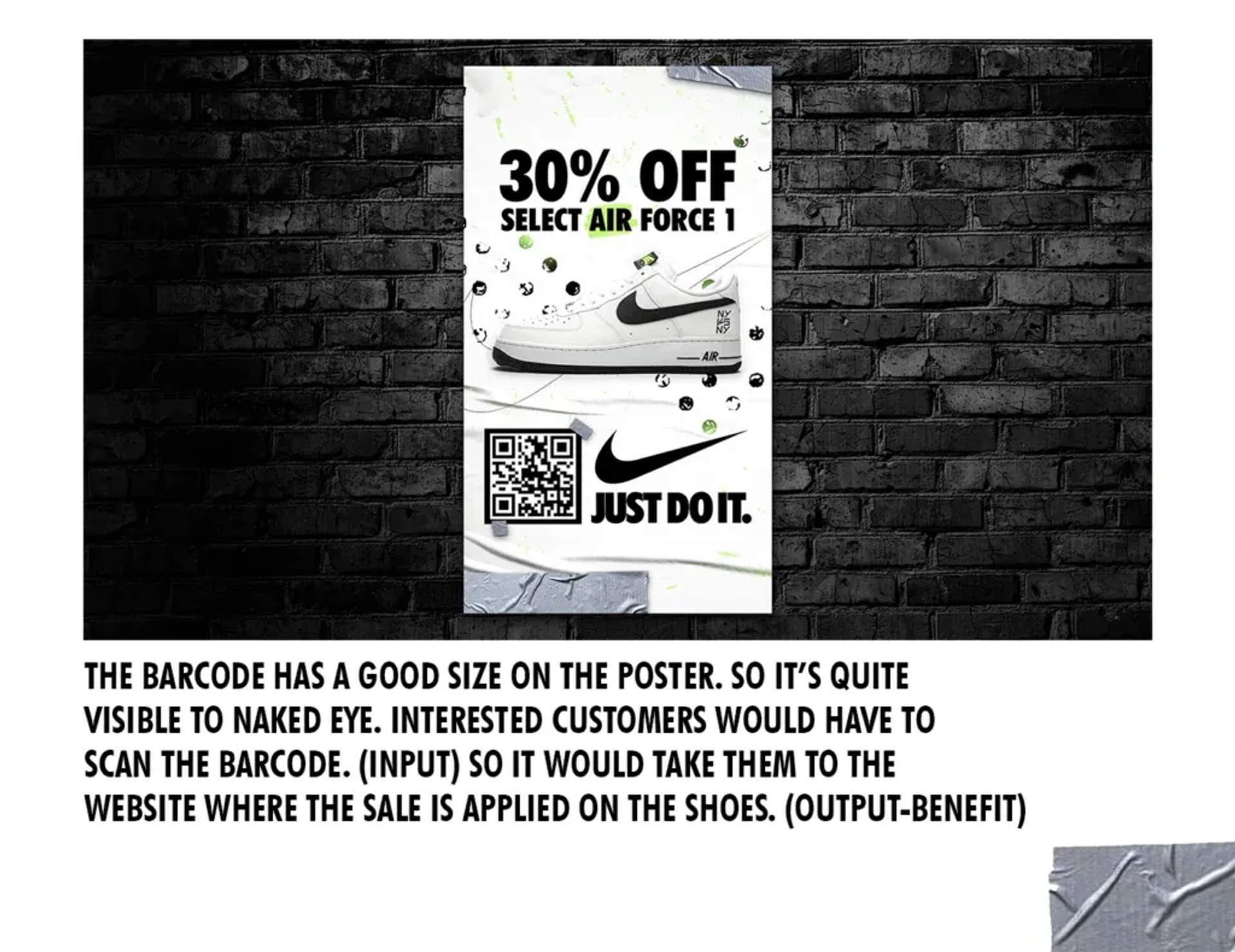 Nike QR code example