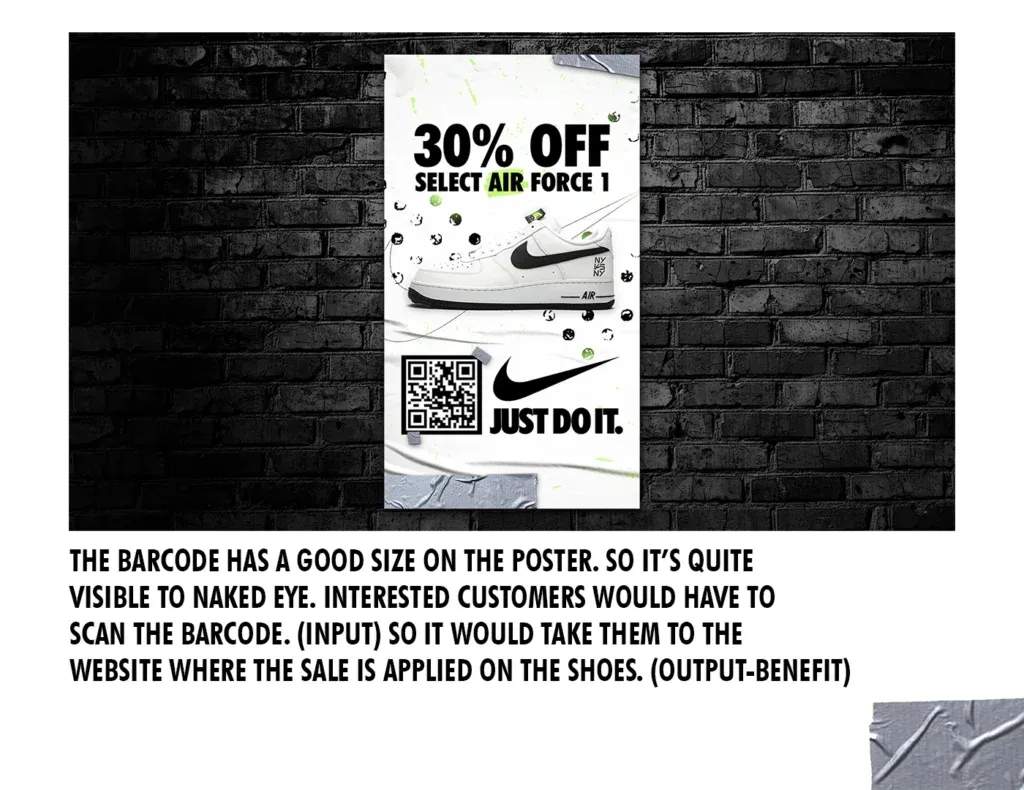 Nike QR code example