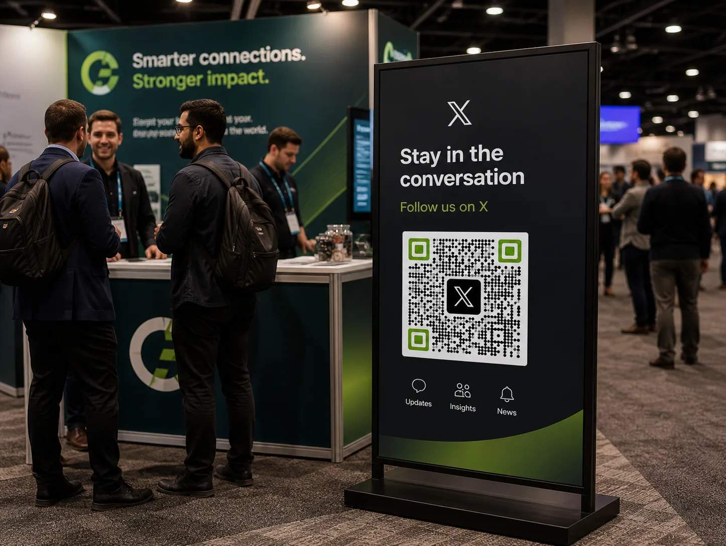 Event signage and conference booths