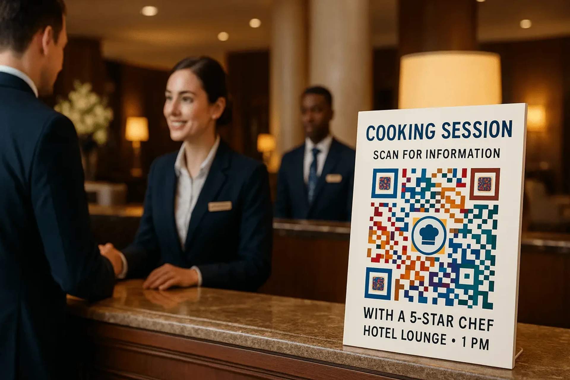 QR code per il settore dell'ospitalità e del turismo