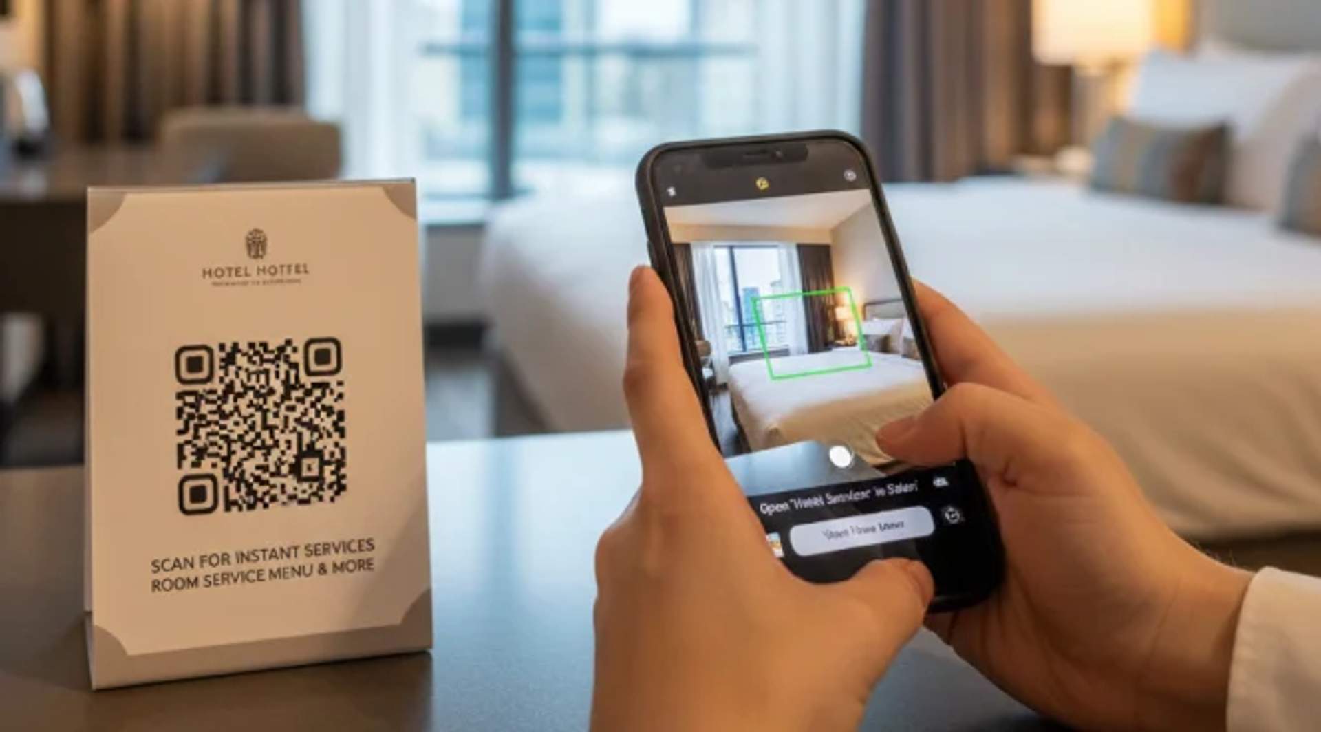 In-room guest services and amenities