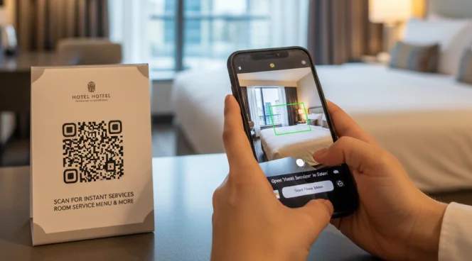 In-room guest services and amenities