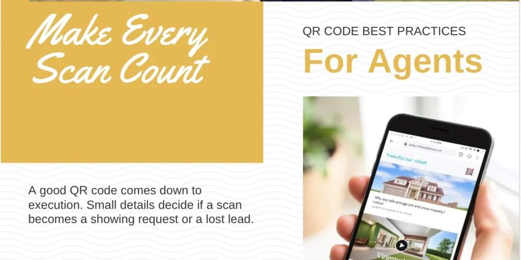 QR Code on listing presentations best practices