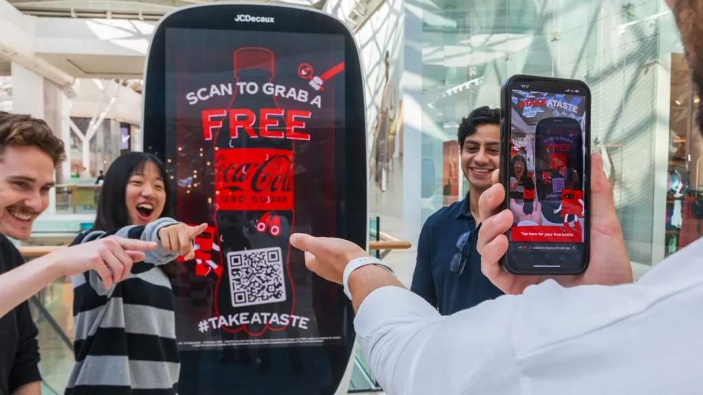 QR Codes in outdoor advertising