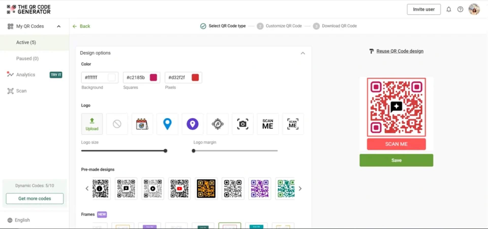 Customize QR Code