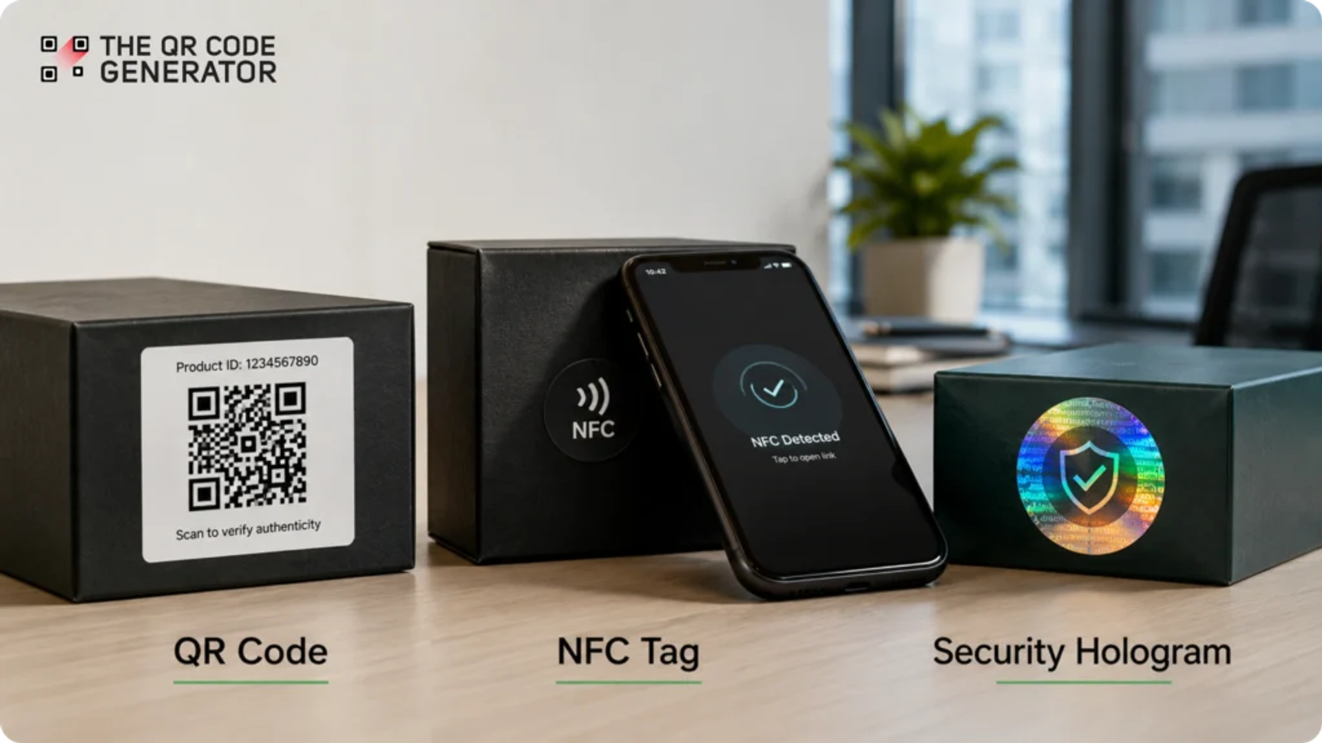 QR Codes vs. NFC tags vs. holograms
