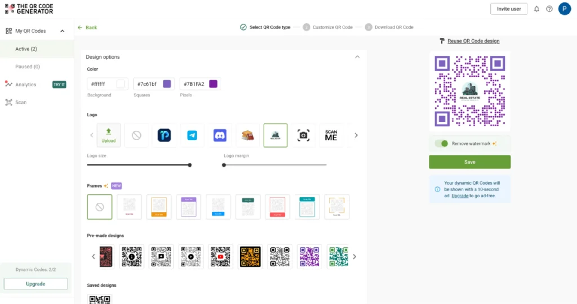 TQRCG dashboard