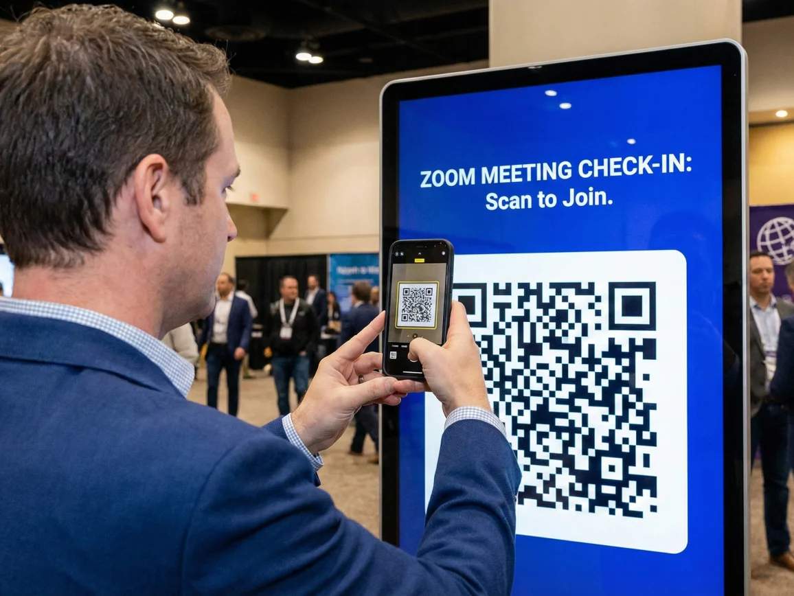 Как работает QR Code в Zoom