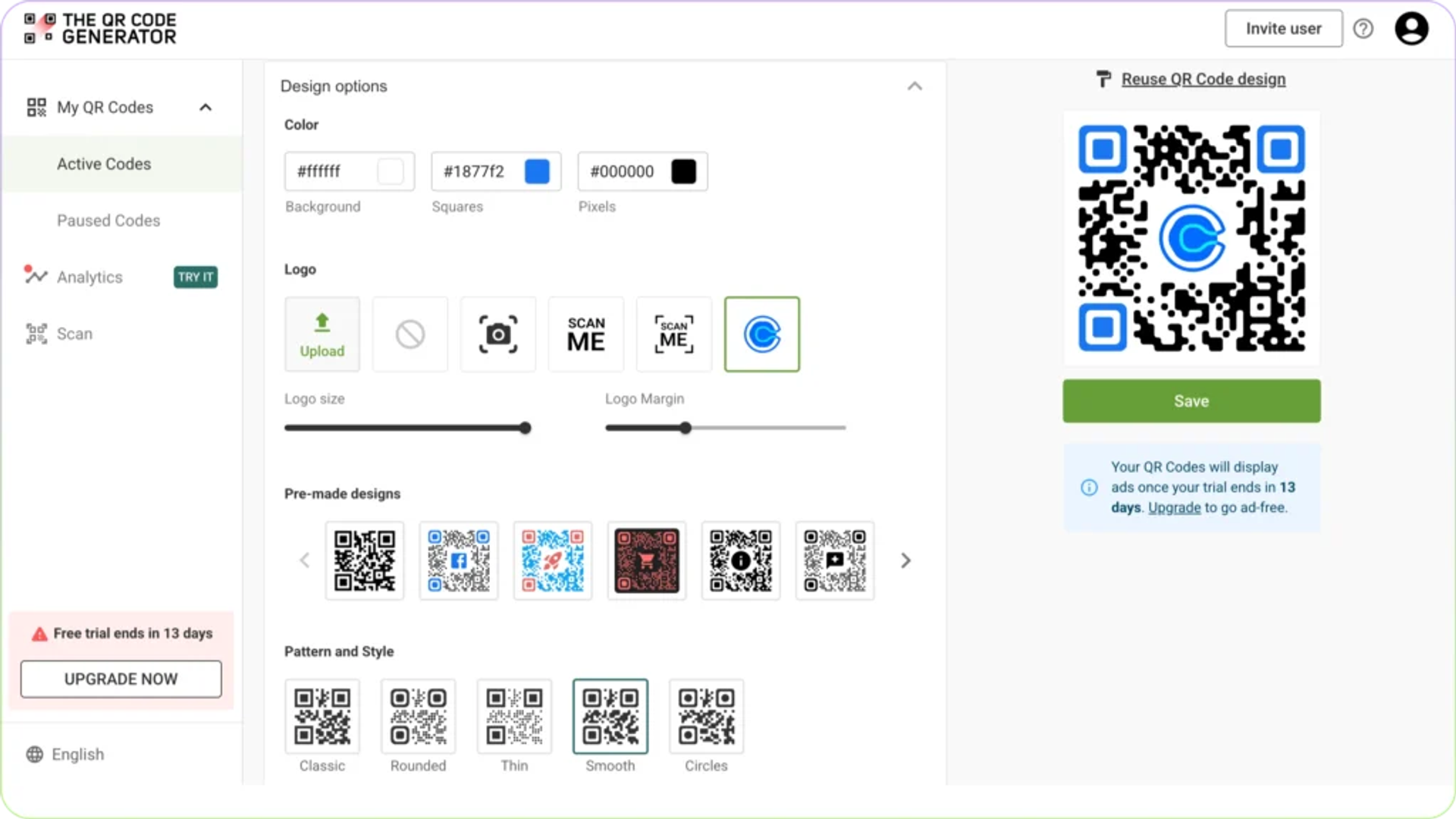 Customize your Calendly QR Code