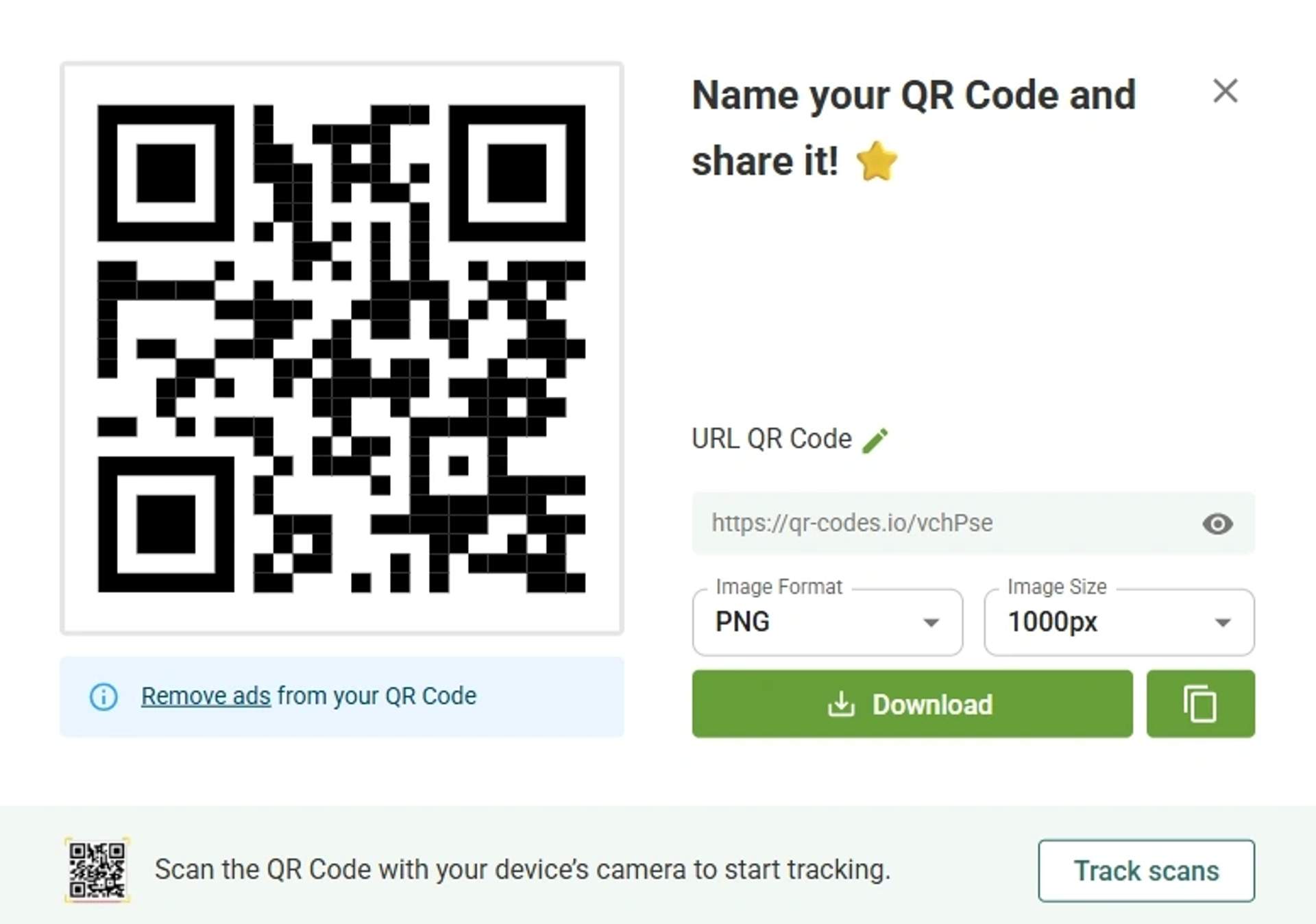 Customize the QR Code for your brand