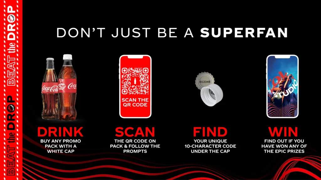Coca-Cola’s DrinkScanWin QR Code