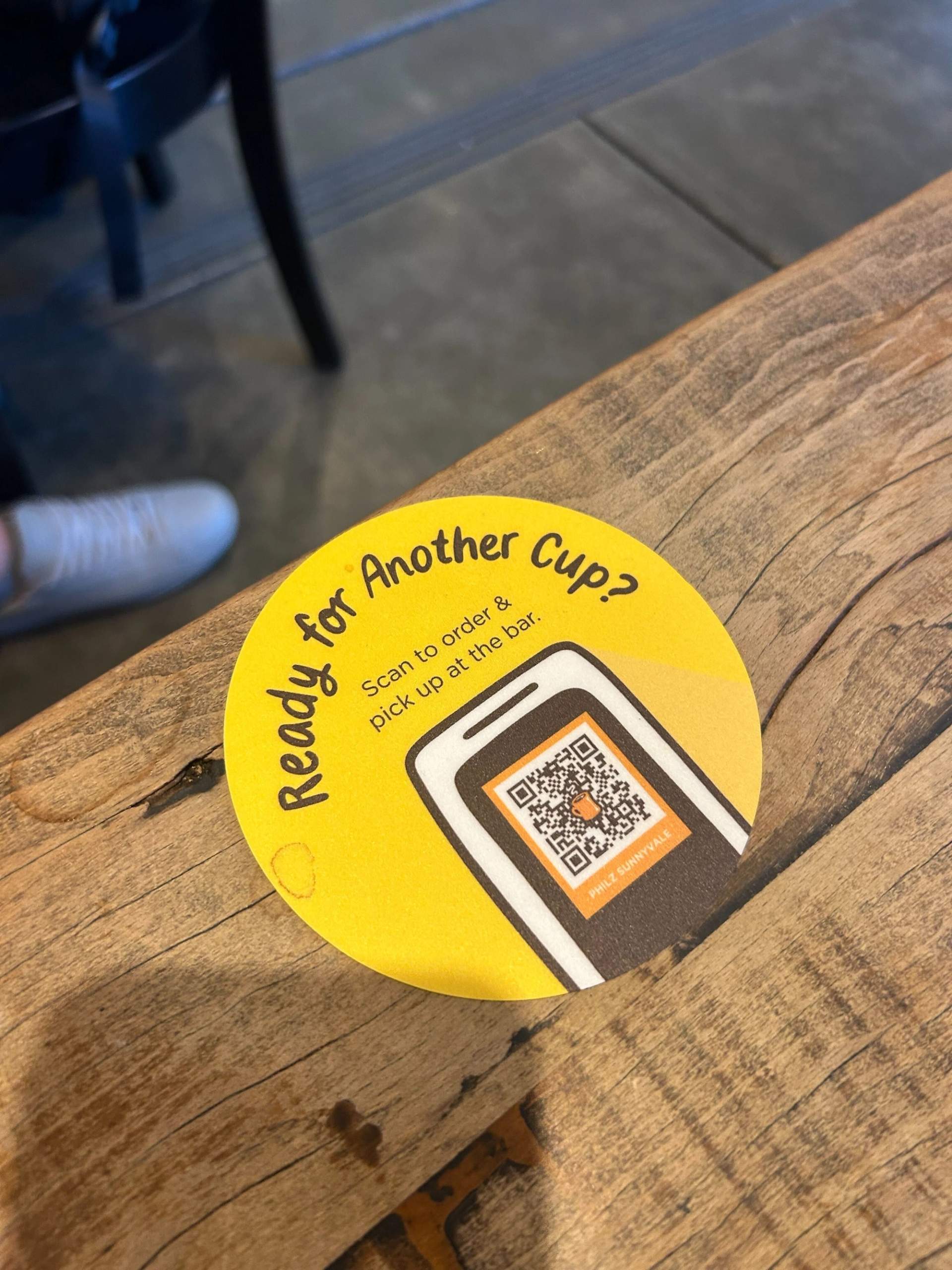 philz coffee qr code