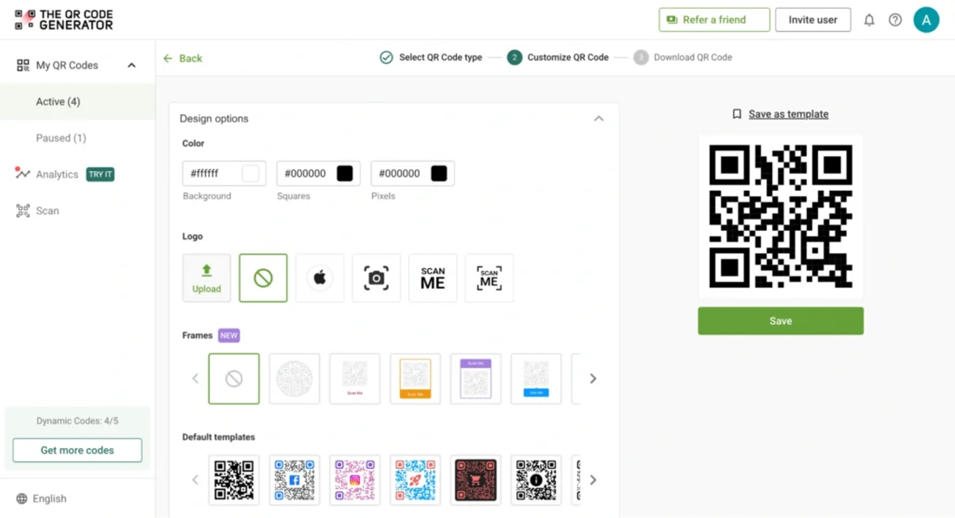 Customize for visibility