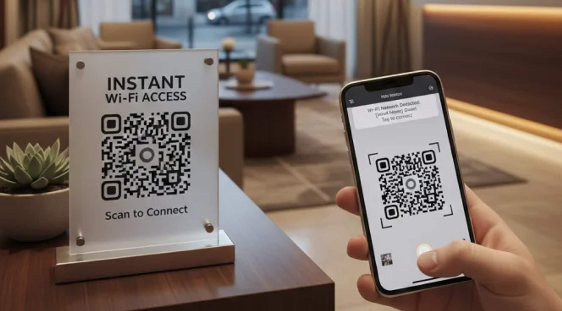 Punti di accesso Wi-Fi in tutta la struttura