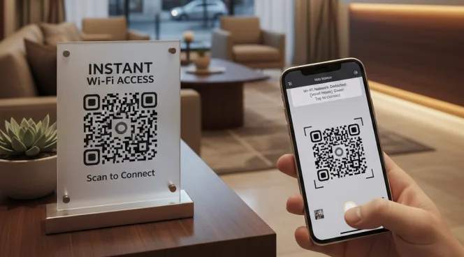 Punti di accesso Wi-Fi in tutta la struttura