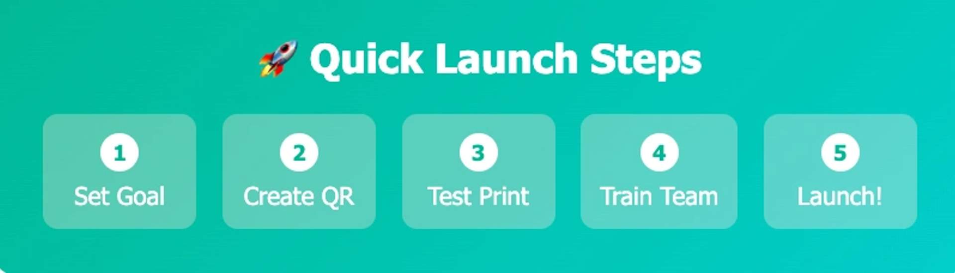 Steps to create QR Codes for receipt-based loyalty campaigns