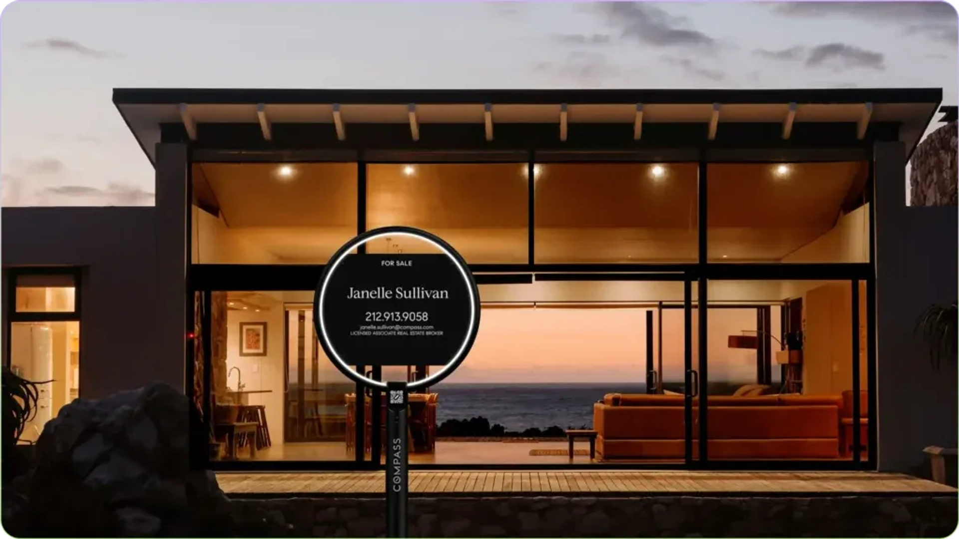QR Code in real estate signage