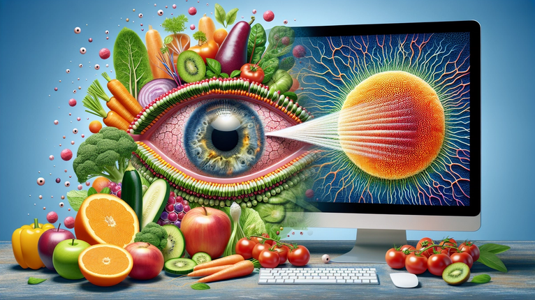 Exploring the Impact of Nutrient-Rich Diets on Slowing Eye Disease Progression