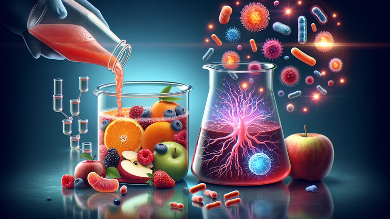 New Juice-Based Probiotic Shows Hope for Multiple Sclerosis Management