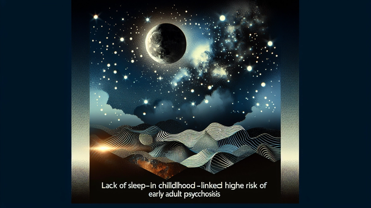 Lack of Sleep in Childhood Linked to Higher Risk of Early Adult Psychosis