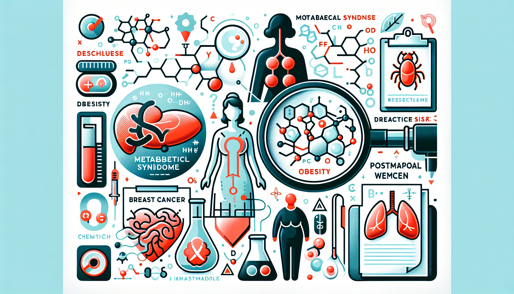 Understanding the Impact of Metabolic Syndrome and Obesity on Breast Cancer Risks in Postmenopausal Women