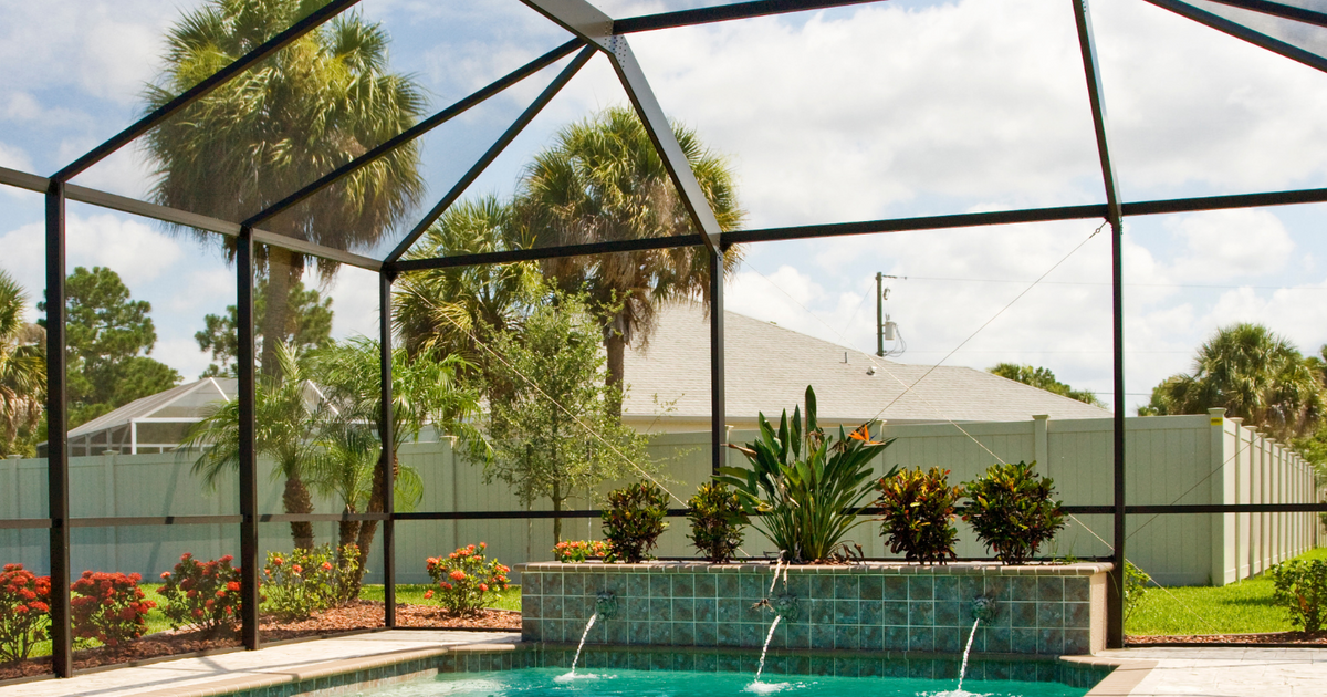 Your Guide to Screened Enclosures & Pool Cages Slide Insurance