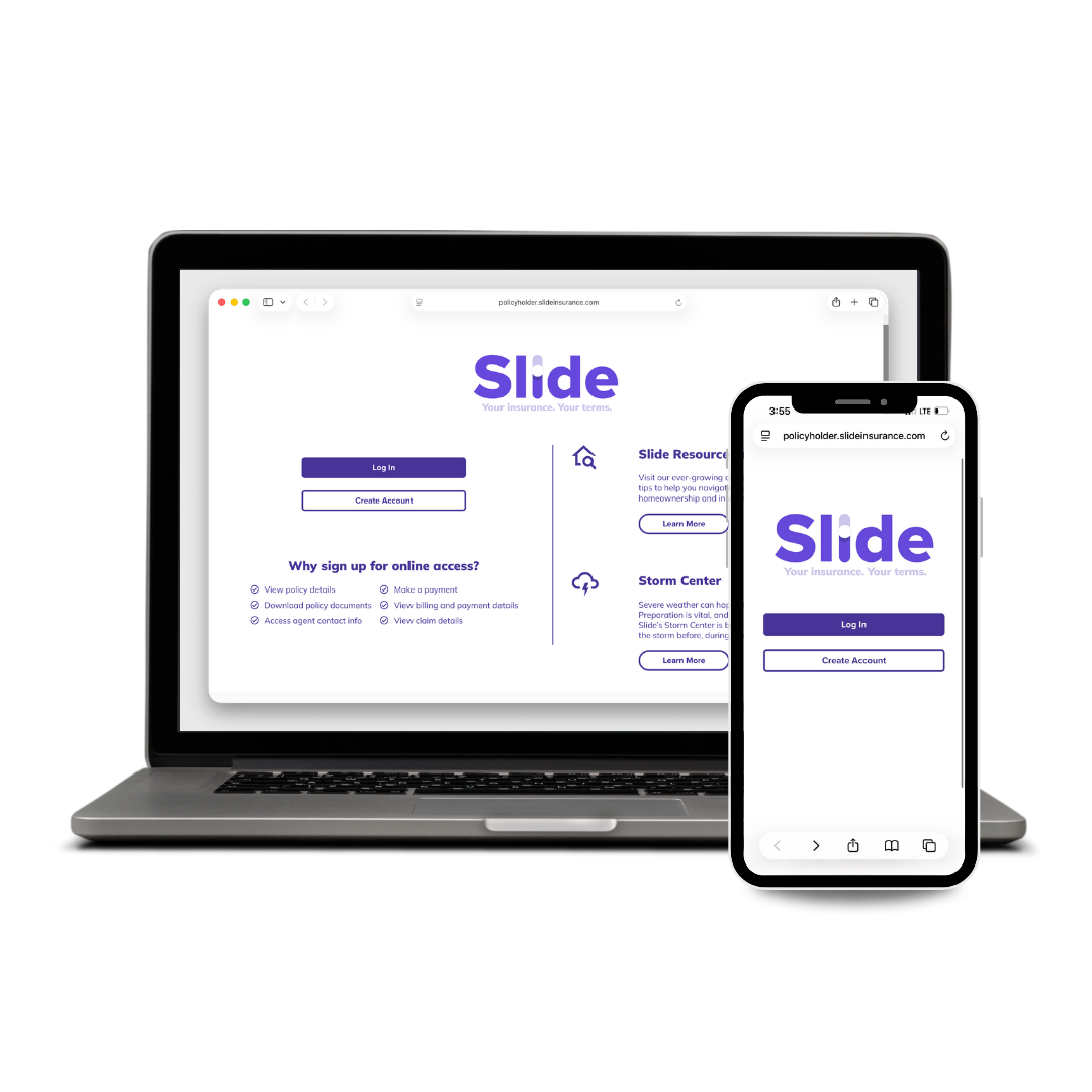 slide insurance policyholder portal myslide