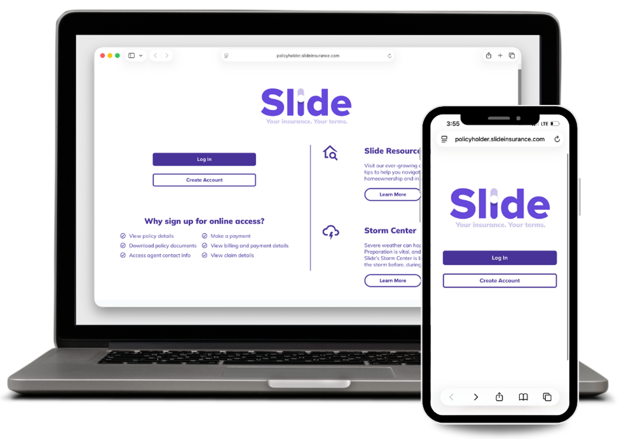slide insurance policyholder portal myslide slide insurance policyholder portal myslide