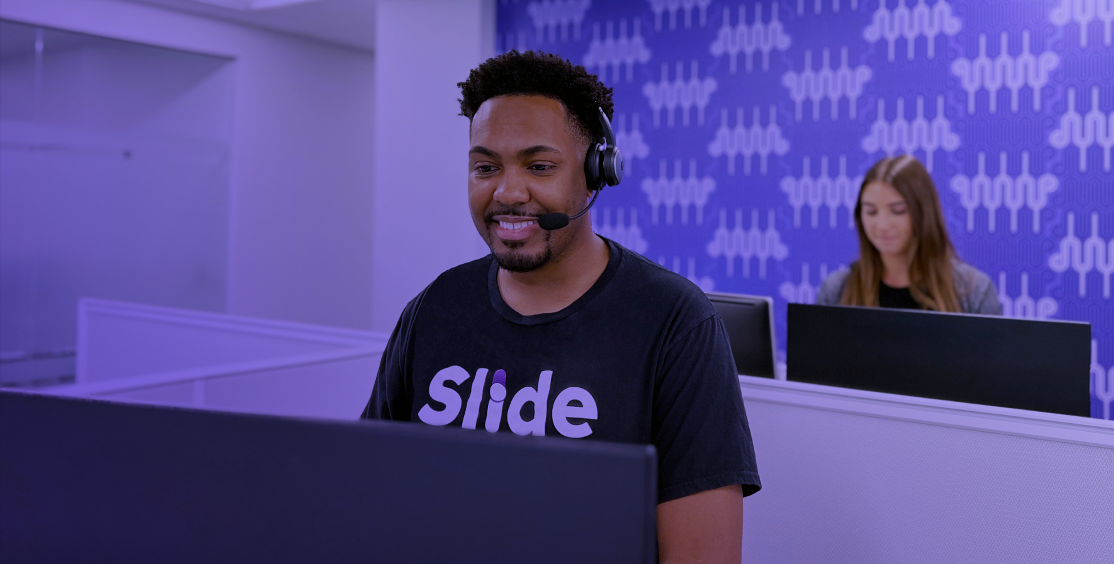 Slide customer service Slide customer service