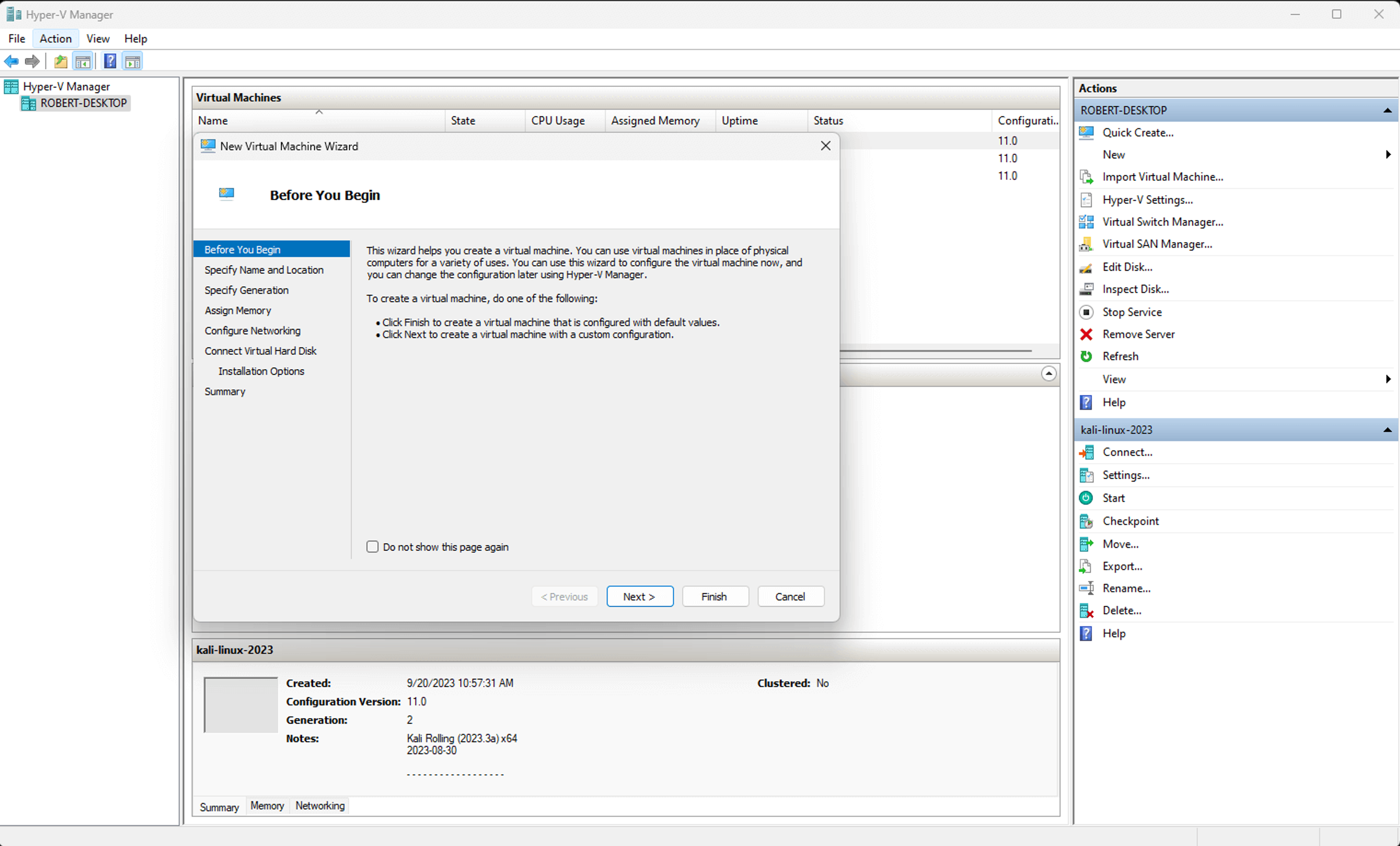 Program -> Windows Features -> Enable Hyper-V